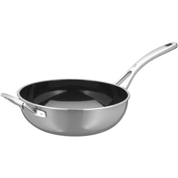 Fusiontec Mineral Wok, 28 cm, Platinum