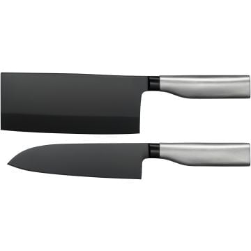 Ultimate Black Messer-Set, 2-teilig